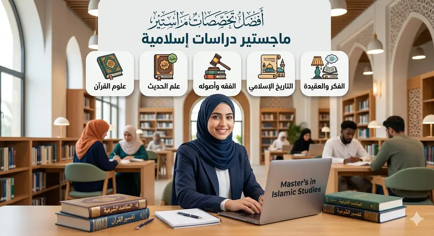 أفضل تخصصات ماجستير دراسات إسلامية